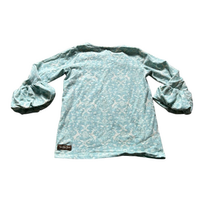 🍭6/$30 Matilda Jane Bell Sleeve Forest Reindeer Print Long Sleeve Shirt - 8